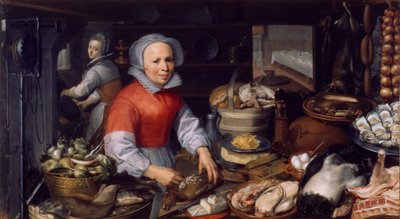 Preparativi per una festa, 1575-1625 da Unbekannt
