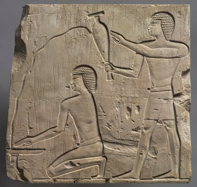 Sacerdoti che eseguono riti funebri, c. 667-647 a.C. da Unbekannt