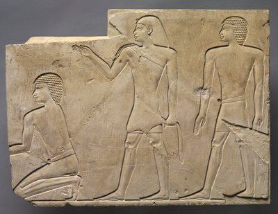 Sacerdoti che eseguono riti funebri, c. 667-647 a.C. da Unbekannt