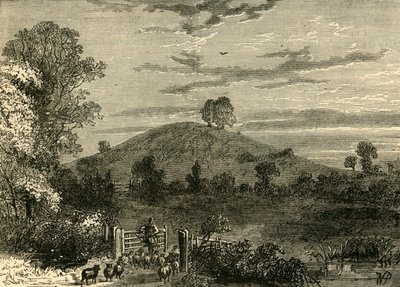 Primrose Hill nel 1780 da Unbekannt