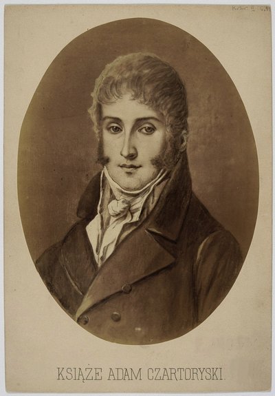 Principe Adam Jerzy Czartoryski 1770-1861 da Unbekannt