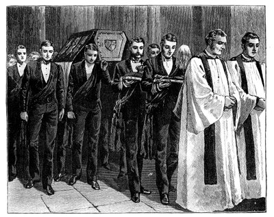 Funerale del Principe Alberto da Unbekannt