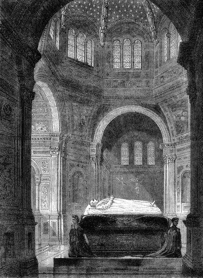 Tomba del Principe Alberto, Frogmore, Castello di Windsor, Berkshire, 1873 da Unbekannt