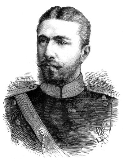 Principe Alessandro di Battenberg, primo principe della Bulgaria moderna, XIX secolo da Unbekannt