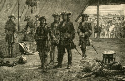 Il Principe Eugenio dopo la vittoria sui Turchi a Belgrado, 1717, 1890 da Unbekannt