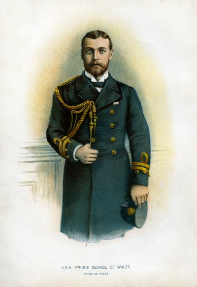 Principe Giorgio del Galles, Duca di York, 1890-1893 da Unbekannt