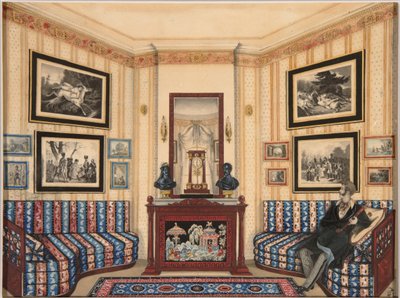 Sala del Principe Golitsyn, 1840s da Unbekannt
