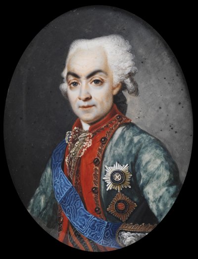 Principe Nikolai Vasilyevich Repnin 1734-1801, dopo il 1792 da Unbekannt