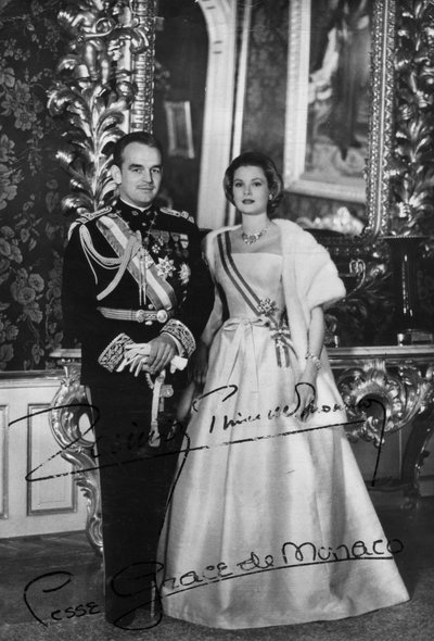 Principe Ranieri III e Principessa Grace di Monaco, XX secolo da Unbekannt