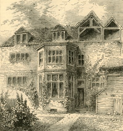 Casa del Principe Rupert, nel Barbican, c1872 da Unbekannt