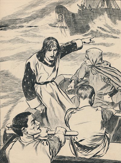 Il principe William ritorna per salvare sua sorella, c1907 da Unbekannt