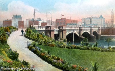 Ponte dei Principi, Melbourne, Australia, 1912 da Unbekannt