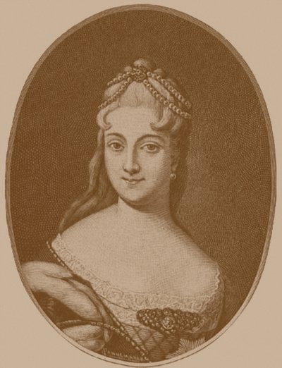 Principessa Ekaterina Alekseyevna Dolgorukova 1712-1747 da Unbekannt