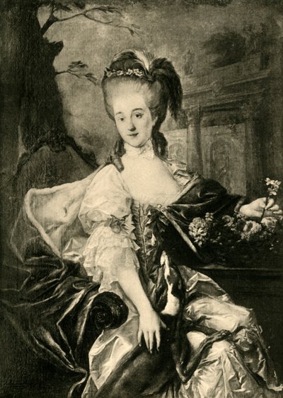 Principessa Elzbieta Izabela Czartoryska, 1770 da Unbekannt