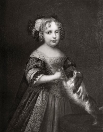 Principessa poi Regina Anna, c1670-1675 1906 da Unbekannt
