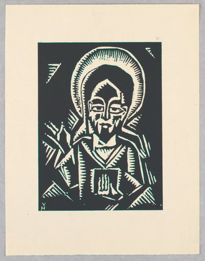 Stampa, Christos Zehajici, Cristo, Tavola III, Etiopia, cili Christos, Madonna e Santi, come li ho visti nelle illuminazioni dei vecchi codici etiopi Portfolio da Unbekannt