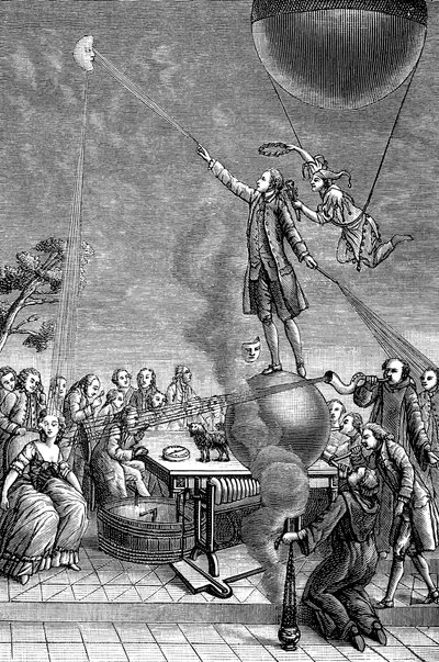 Stampa satirica su Franz Anton Mesmer, 1784 da Unbekannt