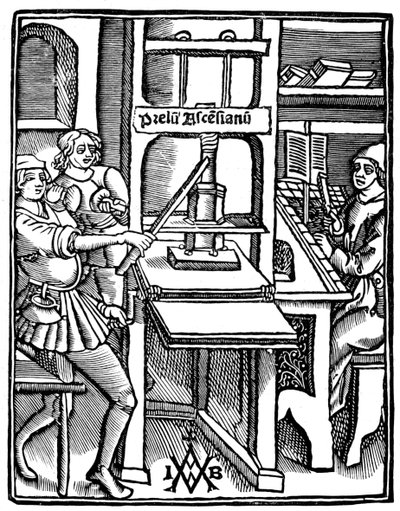 Stampa tipografica, 1511, 1893 da Unbekannt