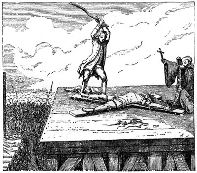 Prigioniero riceve tortura, 1885 da Unbekannt