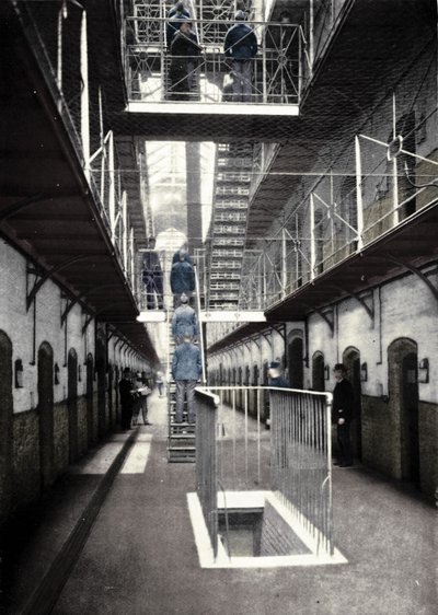 Prigionieri che vanno a cena, prigione di Wormwood Scrubs, Londra da Unbekannt