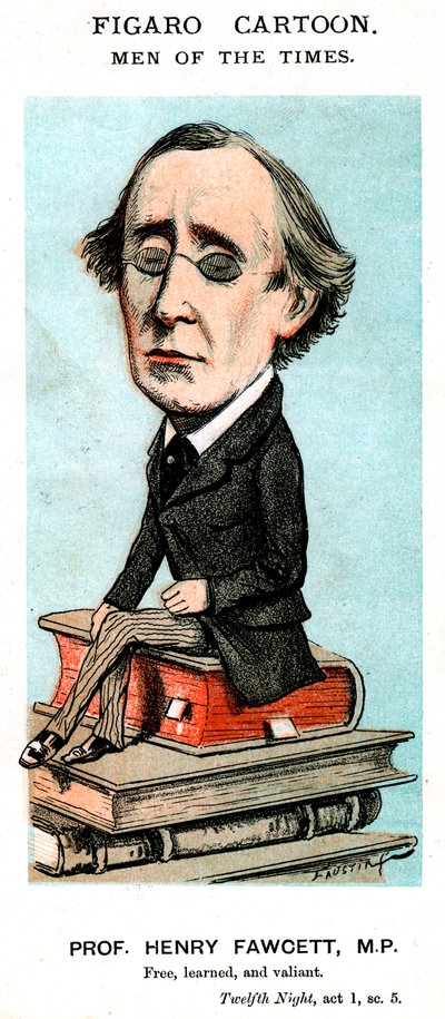Prof. Henry Fawcett, MP, c19th century da Unbekannt