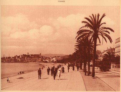 Promenade de la Croisette e Mont Chevalier, Cannes da Unbekannt
