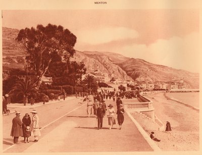 Promenade du Midi, Menton da Unbekannt