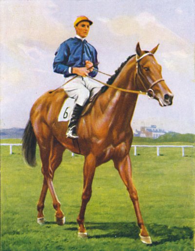 Prometeo, fantino: W. Rickaby, 1939 da Unbekannt