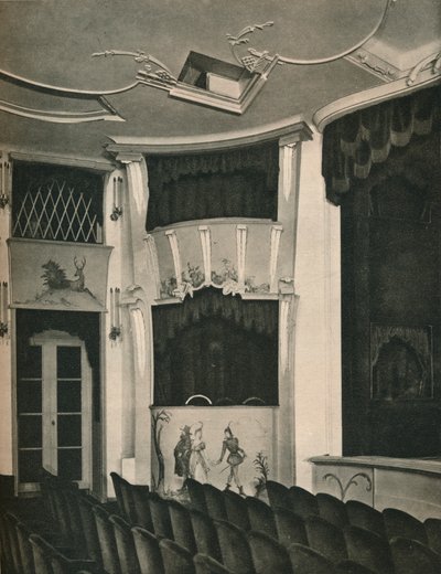 Proscenio e palchi del teatro Komödie, Berlino da Unbekannt