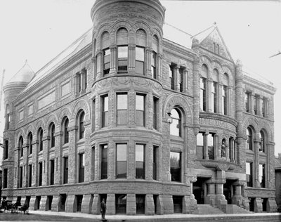 Edificio della Biblioteca Pubblica, Minneapolis, Minnesota, USA, c1900 da Unbekannt