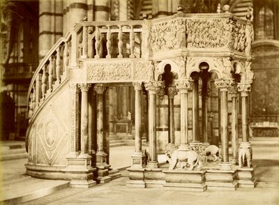 Pulpito, Duomo di Siena, Italia, fine XIX o inizio XX secolo da Unbekannt