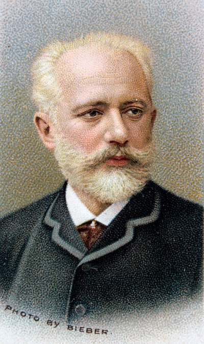 Pyotr Ilyich Tchaikovsky, compositore russo del XIX secolo da Unbekannt