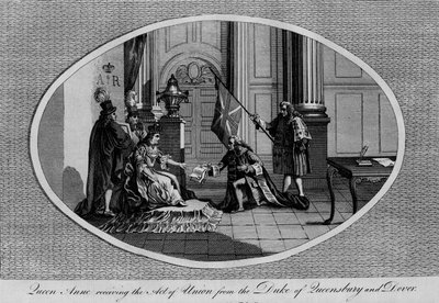 La regina Anna riceve l
