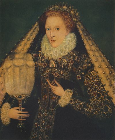Regina Elisabetta I, c1580. 1941 da Unbekannt