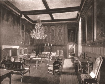 Stanza della Regina Elisabetta a Penshurst Place, Kent da Unbekannt