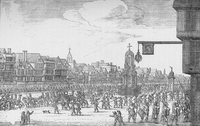 Ingresso della Regina Enrichetta Maria a Londra da Unbekannt