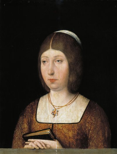 Regina Isabella I di Castiglia, c. 1490 da Unbekannt