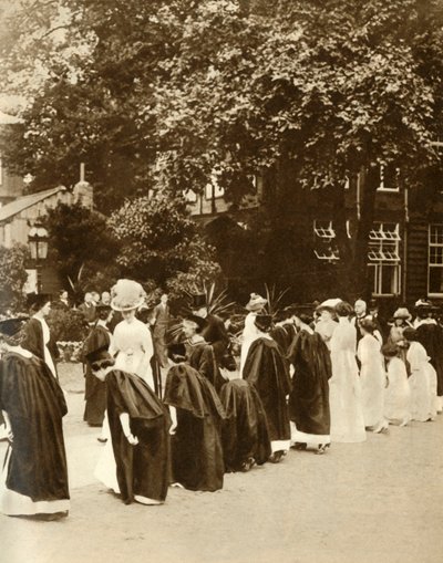 Regina Maria al Bedford College, Londra, 1913 da Unbekannt