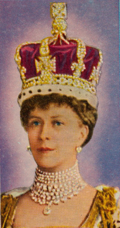 Regina Maria, consorte di Re Giorgio V, alla sua incoronazione, 1911 1935 da Unbekannt
