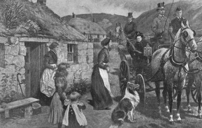 La regina Vittoria e i suoi inquilini delle Highlands, c1870s da Unbekannt