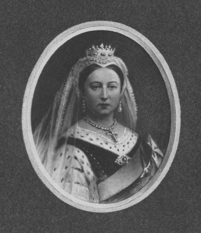 La regina Vittoria in abiti di stato da Unbekannt
