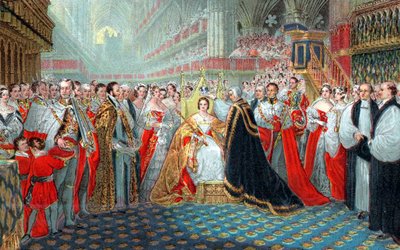 Incoronazione della regina Vittoria, 1837 da Unbekannt