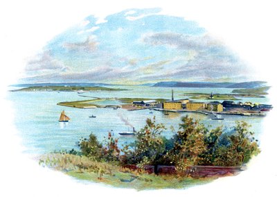 QueenstownCobh, porto per la città di Cork da Unbekannt