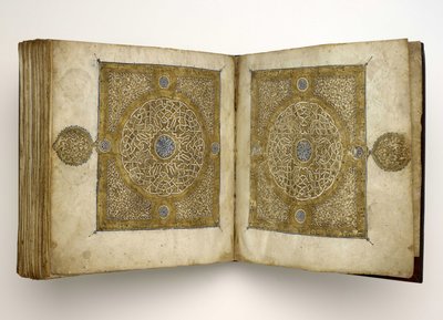 Manoscritto del Corano in scrittura maghribi, 1318 da Unbekannt