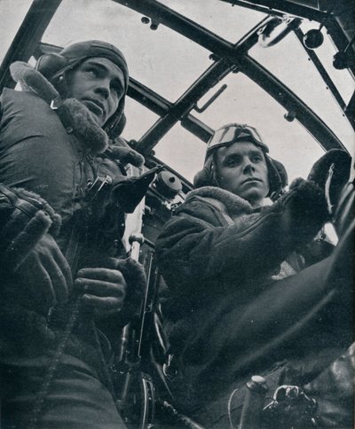 Pilota e secondo pilota di bombardiere RAF, 1941 da Unbekannt