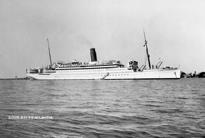 RMS Atlantis, c1929-c1952 da Unbekannt
