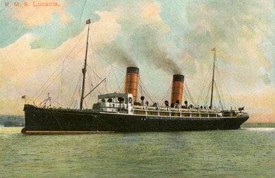 RMS Lucania, c1905 da Unbekannt
