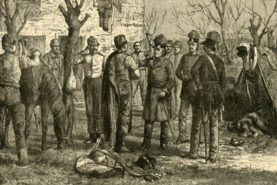 Radetsky dopo la vittoria a Novara 1849, 1890 da Unbekannt