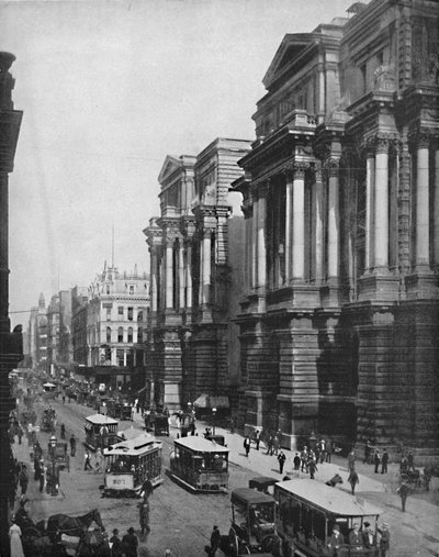 Randolph Street, Chicago, Illinois, c1897 da Unbekannt