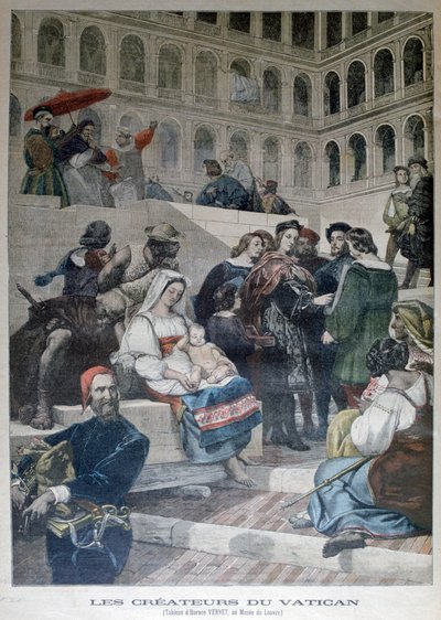 Raffaello in Vaticano, 1832, 1903 da Unbekannt